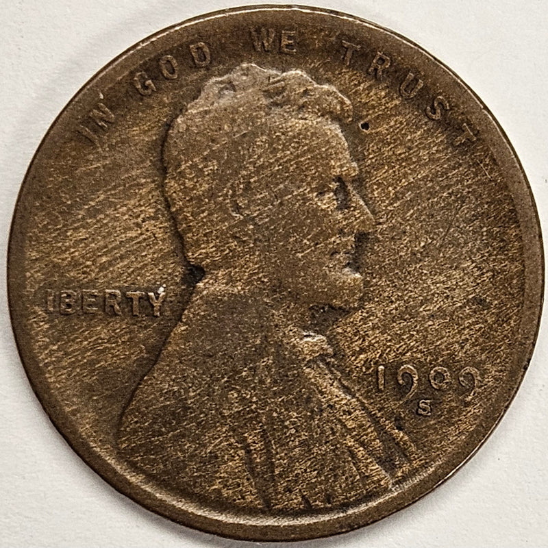 1909-S Lincoln Cent . . . . Fine