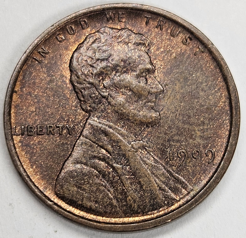 1909 VDB Lincoln Cent Choice BU Red/Brown