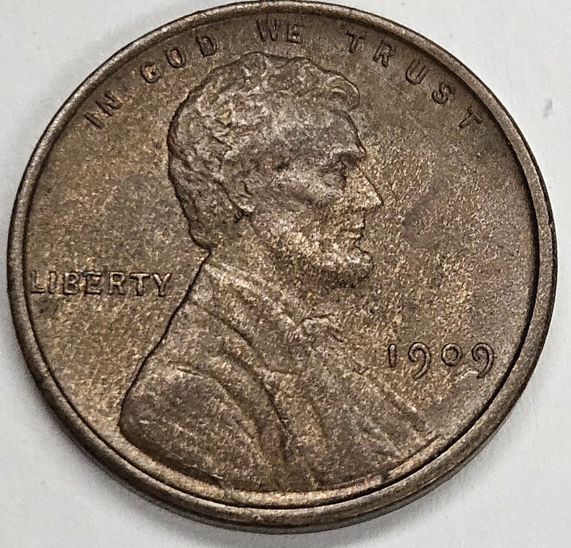 1909 VDB Lincoln Cent Choice Uncirculated Brown