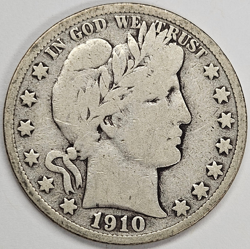 1910-S Barber Half VG/Fine