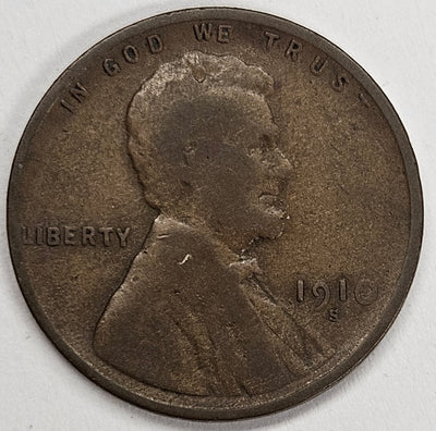 1910-S Lincoln Cent Fine