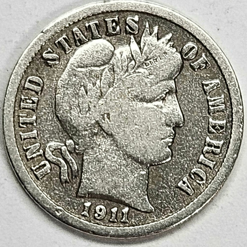 1911 Barber Dime . . . . Fine