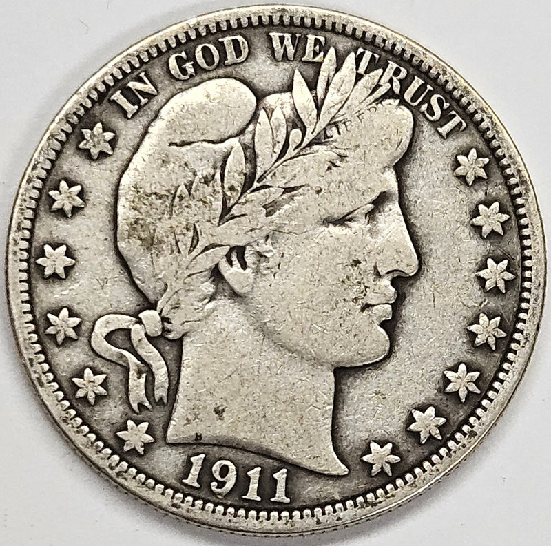 1911 Barber Half . . . . Very Fine