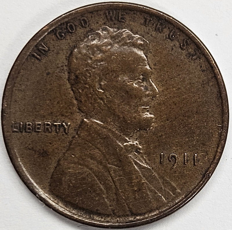 1911 Lincoln Cent . . . . Select Uncirculated Brown