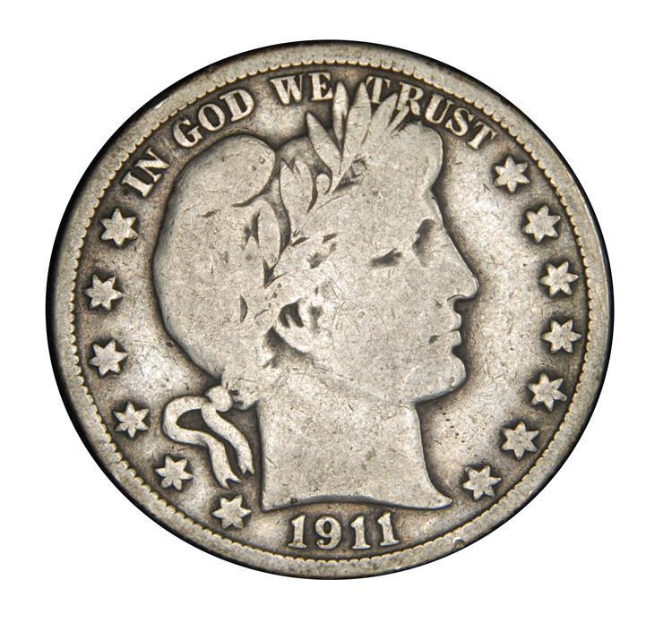 1911 Barber Half Fine