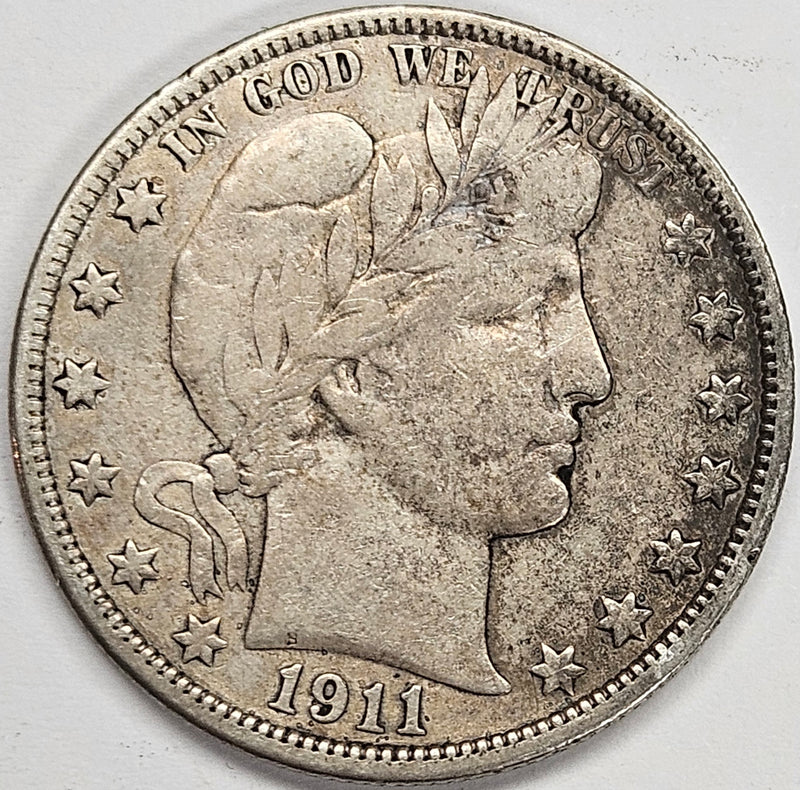 1911-D Barber Half . . . . Very Fine