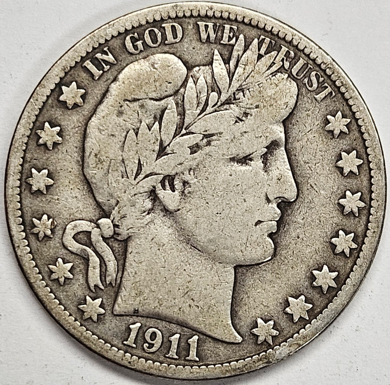 1911-S Barber Half . . . . Very Fine