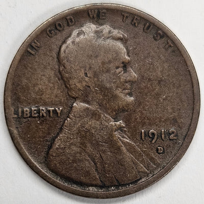 1912-D Lincoln Cent Fine