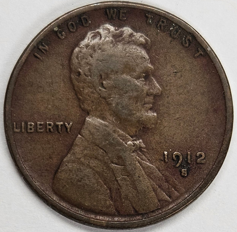 1912-S Lincoln Cent . . . . Fine