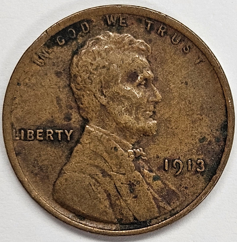 1913 Lincoln Cent . . . . Extremely Fine