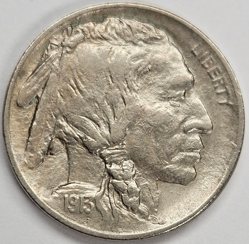 1913 Type 1 Buffalo Nickel . . . . Choice About Uncirculated