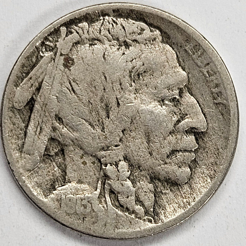 1913 Type 2 Buffalo Nickel Very Fine