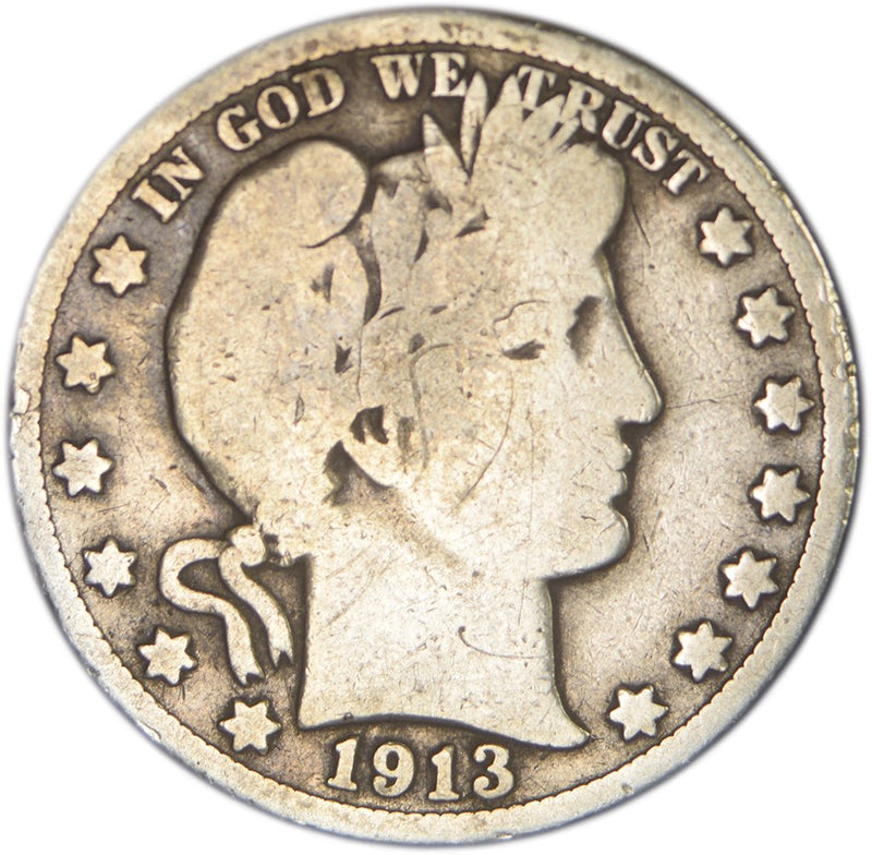 1913 Barber Half Good