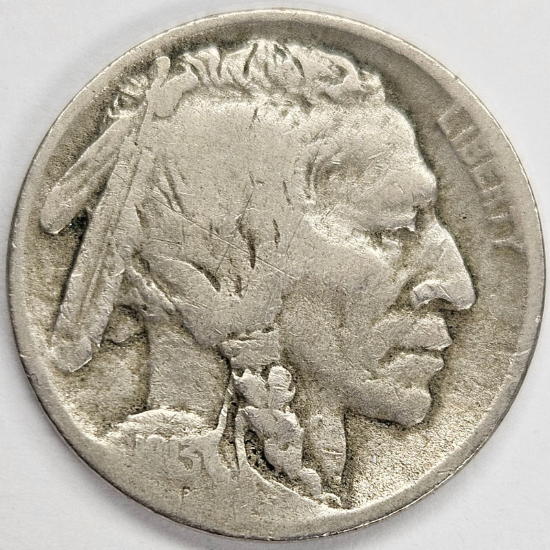 1913-D Type 2 Buffalo Nickel . . . . Fine