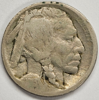 1913-D Type 2 Buffalo Nickel AG/Good