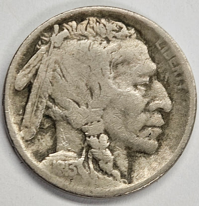 1913-S Type 2 Buffalo Nickel Fine