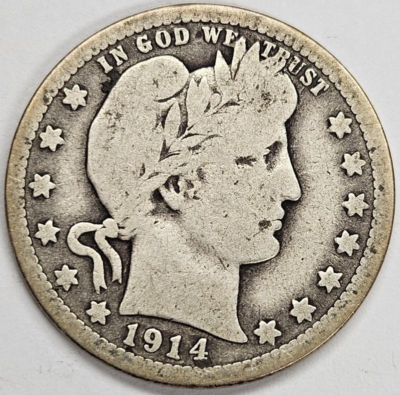 1914-D Barber Quarter . . . . Fine