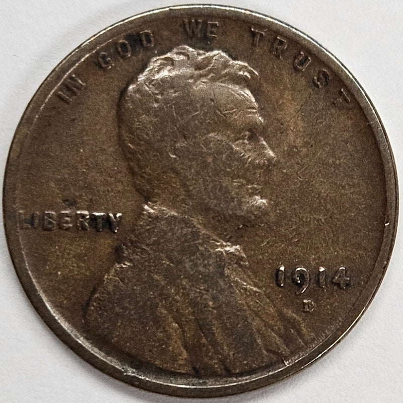 1914-D Lincoln Cent . . . . Fine