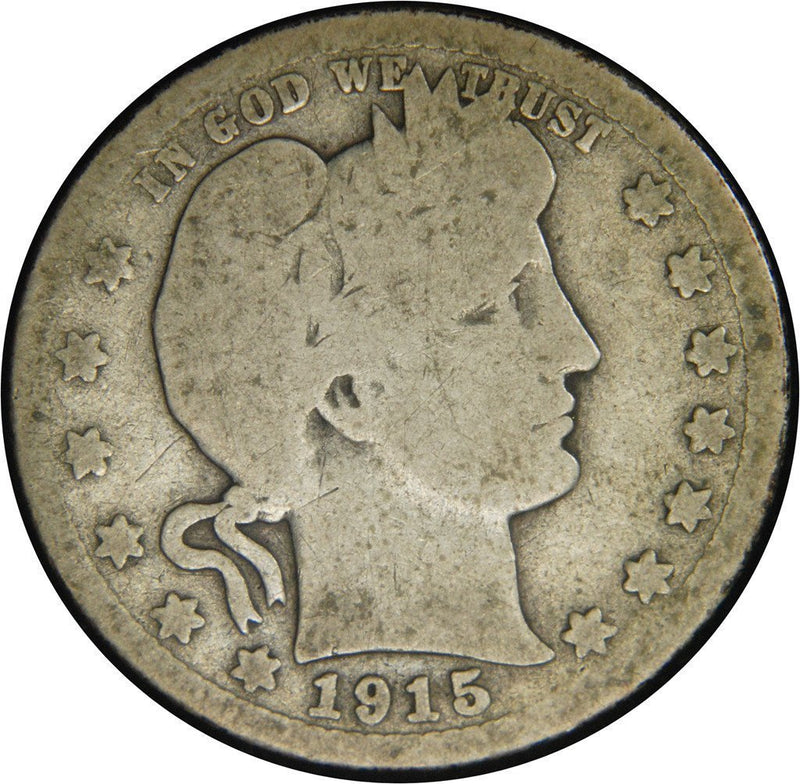 1915-S Barber Quarter . . . . Good