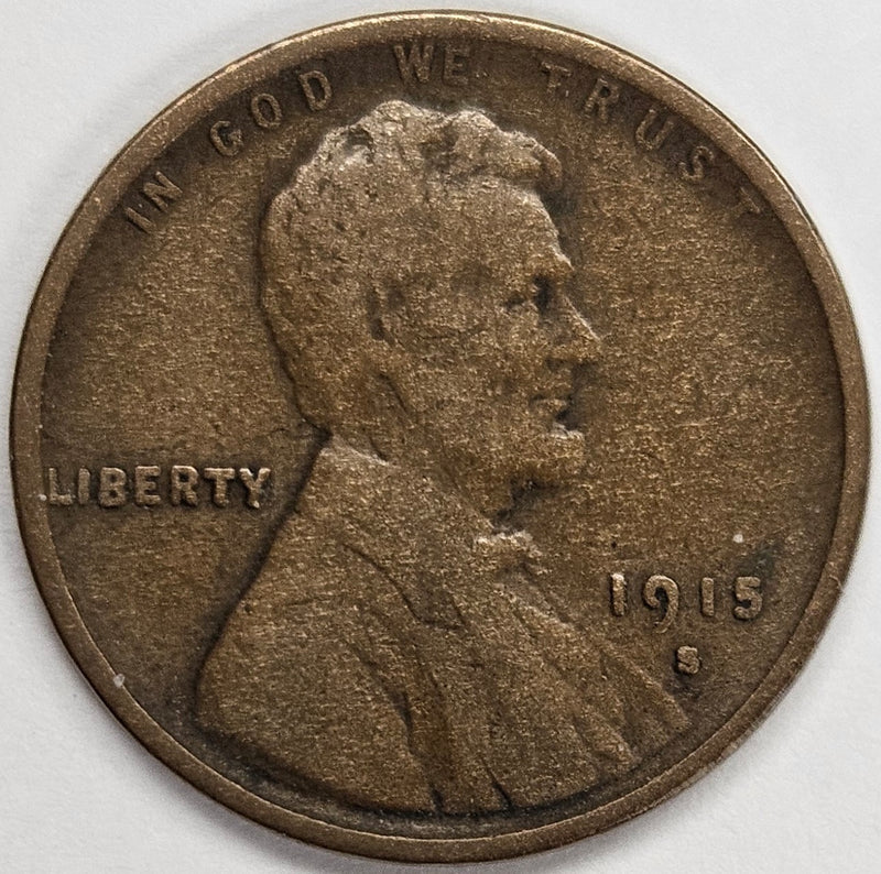 1915-S Lincoln Cent . . . . Fine