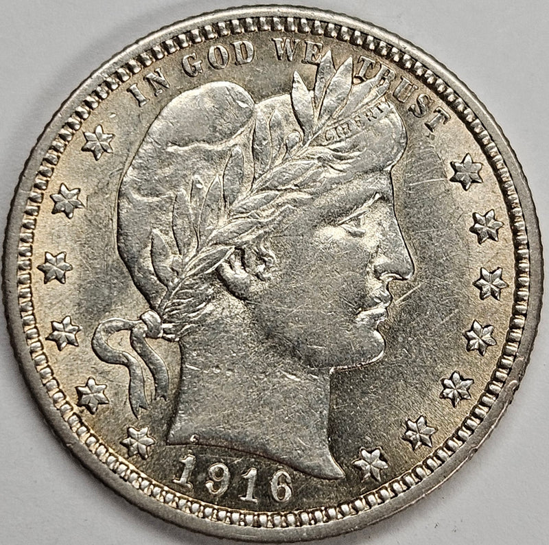 1916 Barber Quarter . . . . Select Brilliant Uncirculated