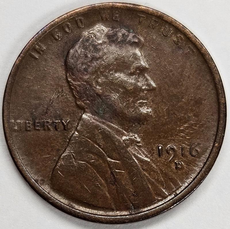 1916-D Lincoln Cent . . . . Select Uncirculated Brown