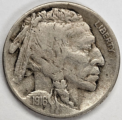 1916-S Buffalo Nickel . . . . Very Fine