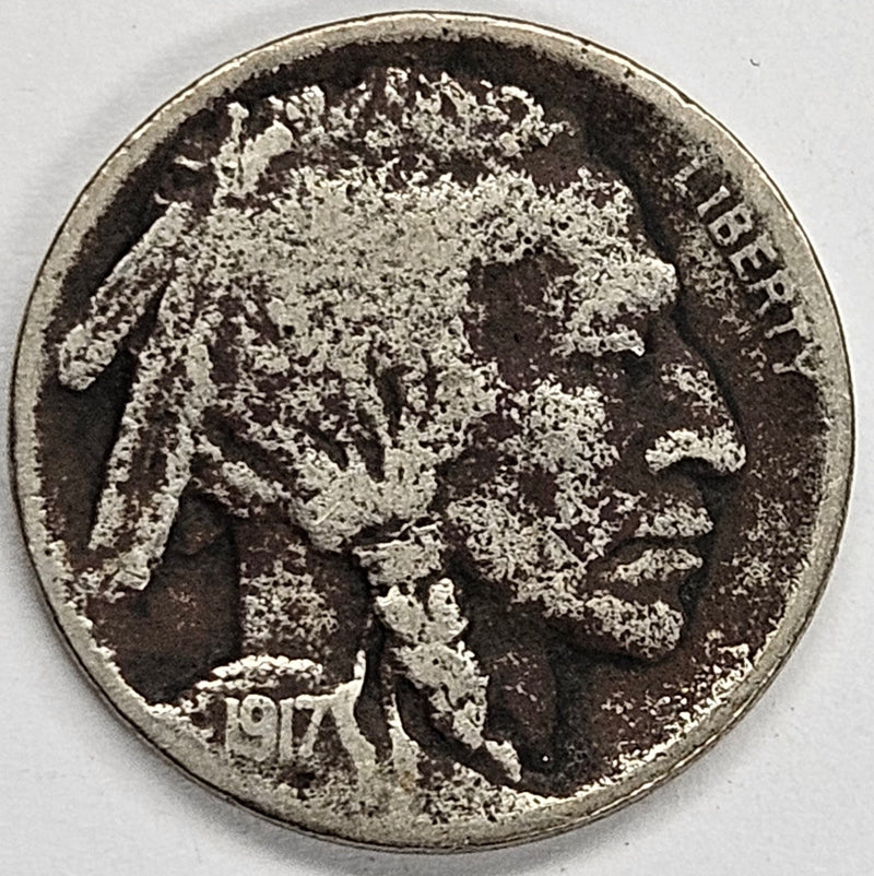 1917 Buffalo Nickel . . . . VG dark