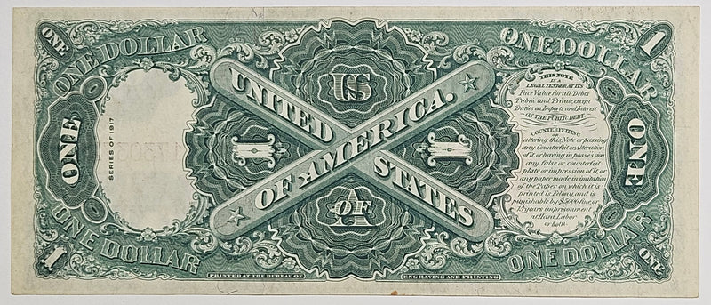 $1.00 1917 United States Note Fr. 39 . . . . Choice Crisp Uncirculated