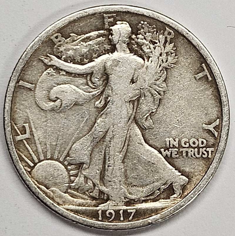 1917 Walking Liberty Half . . . . Very Fine