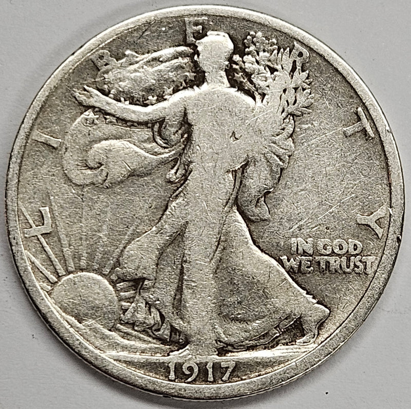 1917 Walking Liberty Half . . . . VG/Fine