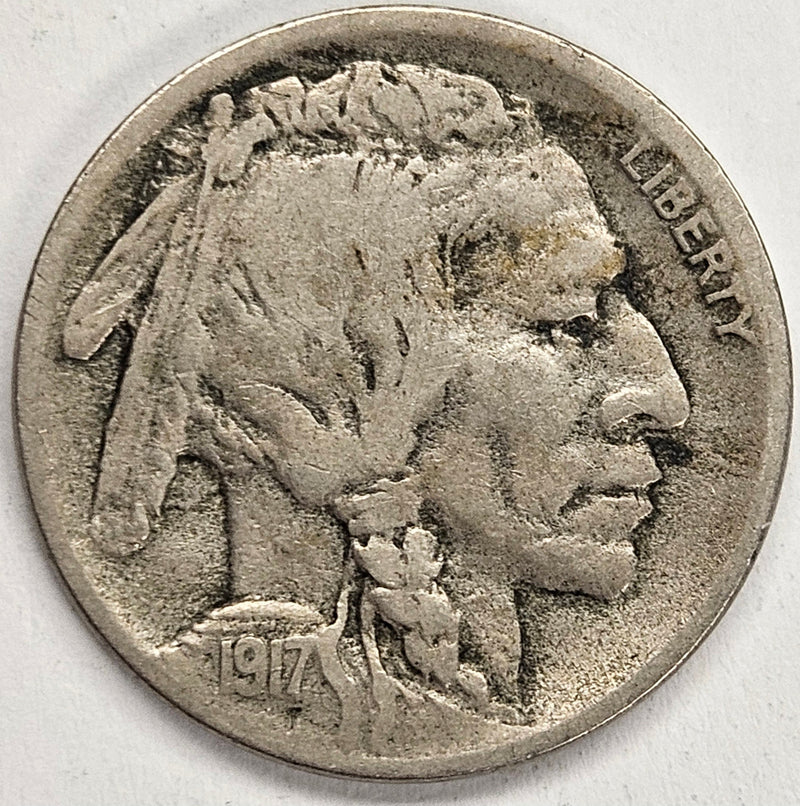 1917-D Buffalo Nickel Fine