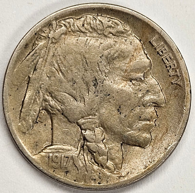 1917-D Buffalo Nickel Very Fine