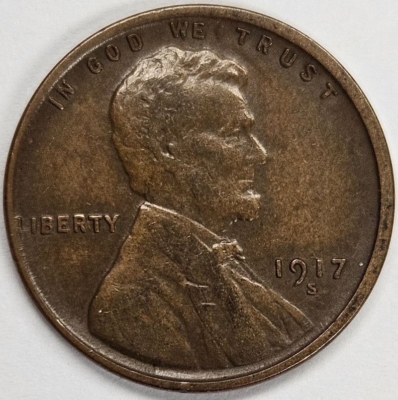 1917-S Lincoln Cent . . . . Extremely Fine