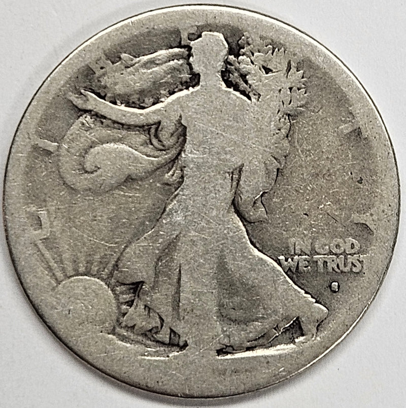 1917-S Obverse Walking Liberty Half . . . . Poor