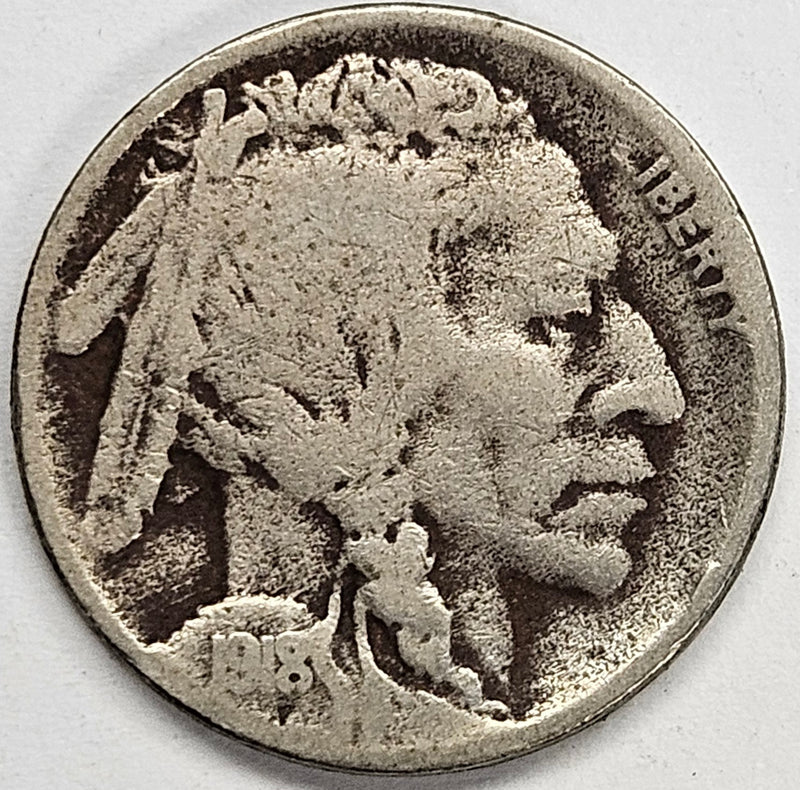 1918 Buffalo Nickel . . . . Very Good