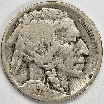 1919-D Buffalo Nickel Very Good