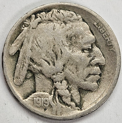 1919-S Buffalo Nickel Fine