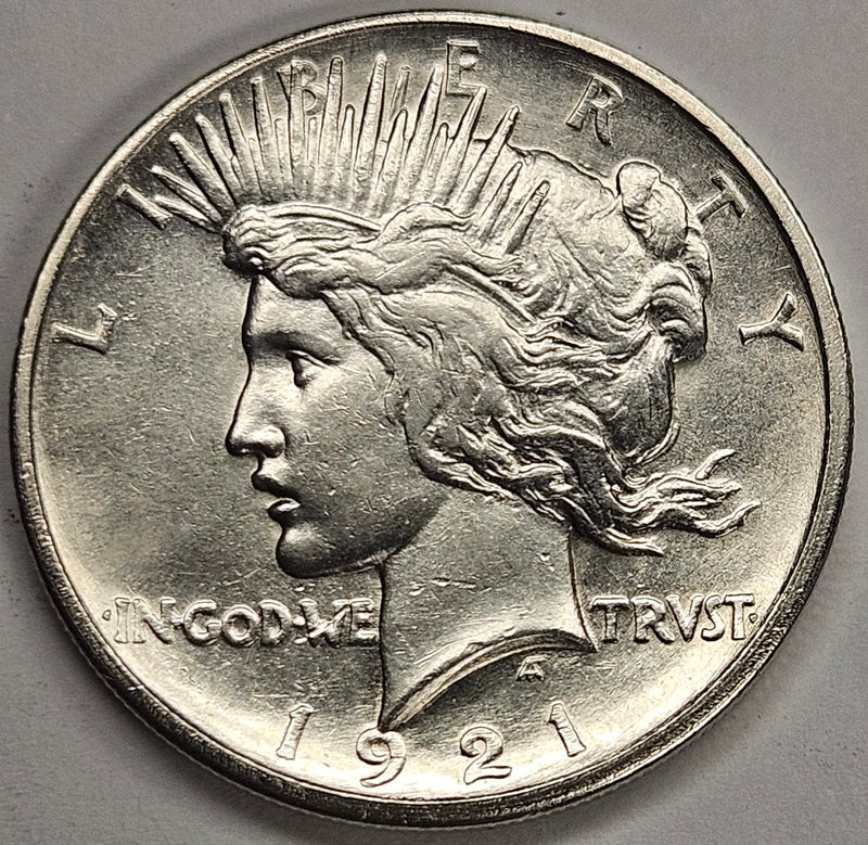 1921 Peace Dollar Select Brilliant Uncirculated