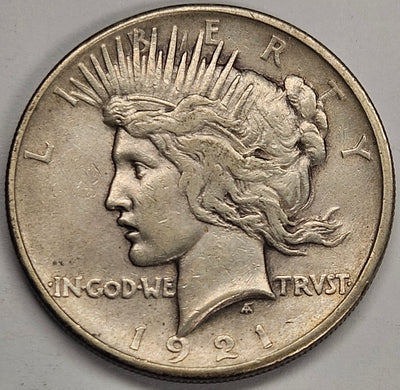 1921 Peace Dollar Extremely Fine