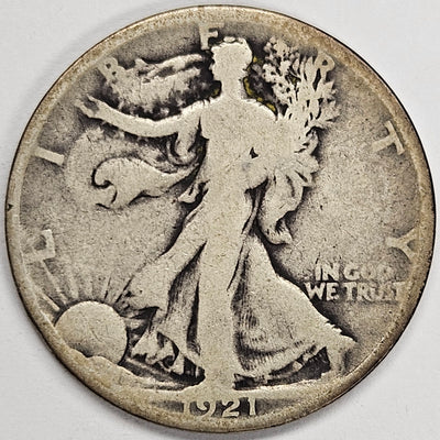 1921 Walking Liberty Half Very Good