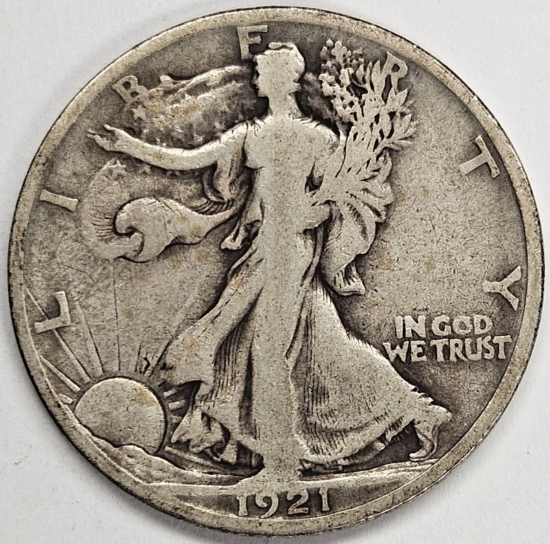 1921-S Walking Liberty Half . . . . Fine