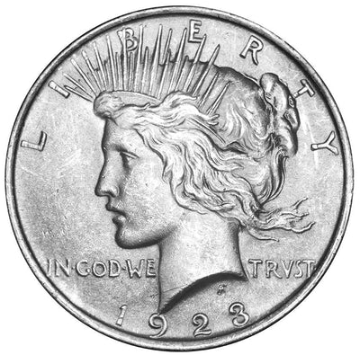 1923 Peace Dollar Choice BU+