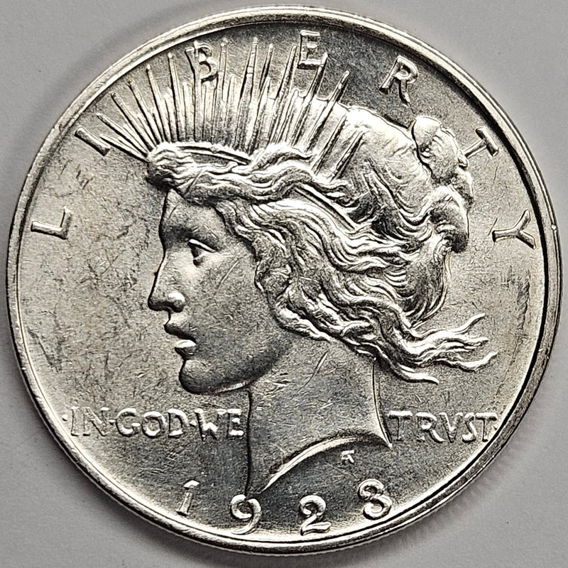 1923-D Peace Dollar . . . . Select Brilliant Uncirculated