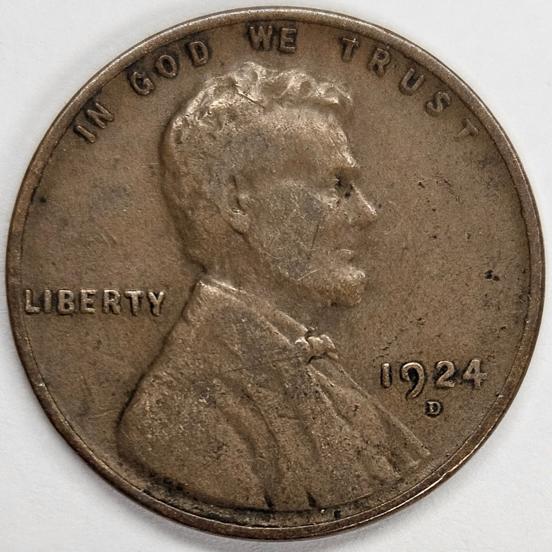 1924-D Lincoln Cent . . . . Fine