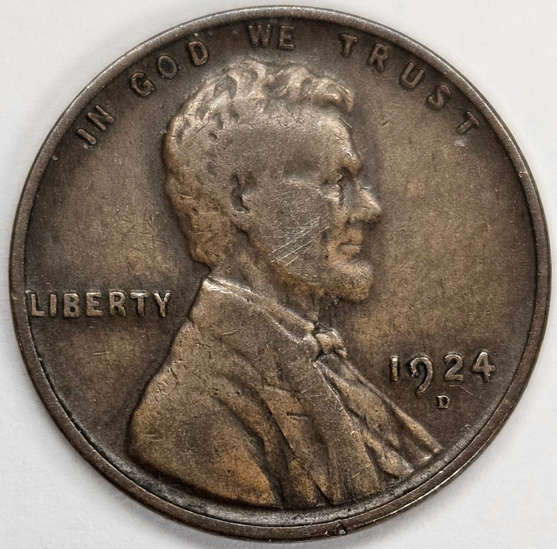 1924-D Lincoln Cent . . . . Very Fine