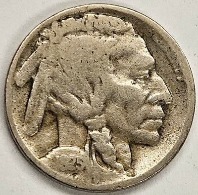 1925-D Buffalo Nickel Very Good