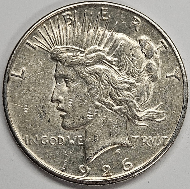 1926-S Peace Dollar . . . . XF hits