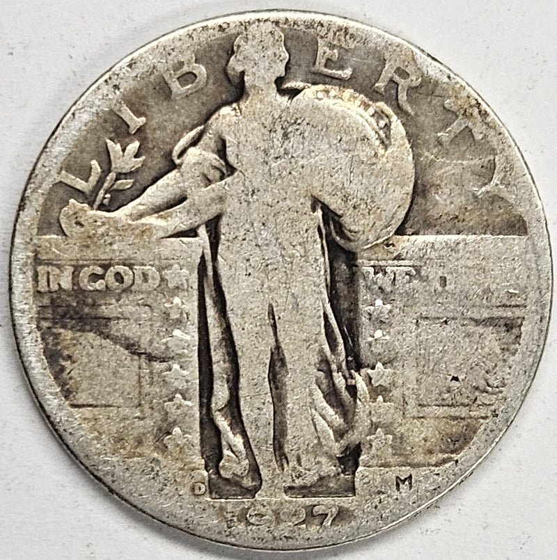 1927-D Standing Liberty Quarter . . . . Good