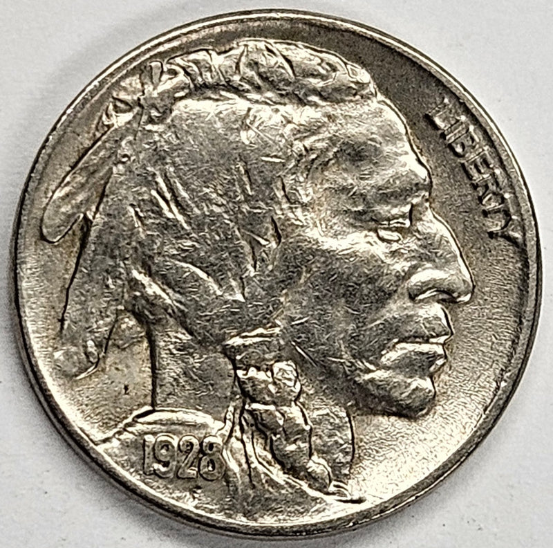 1928 Buffalo Nickel . . . . Choice About Uncirculated